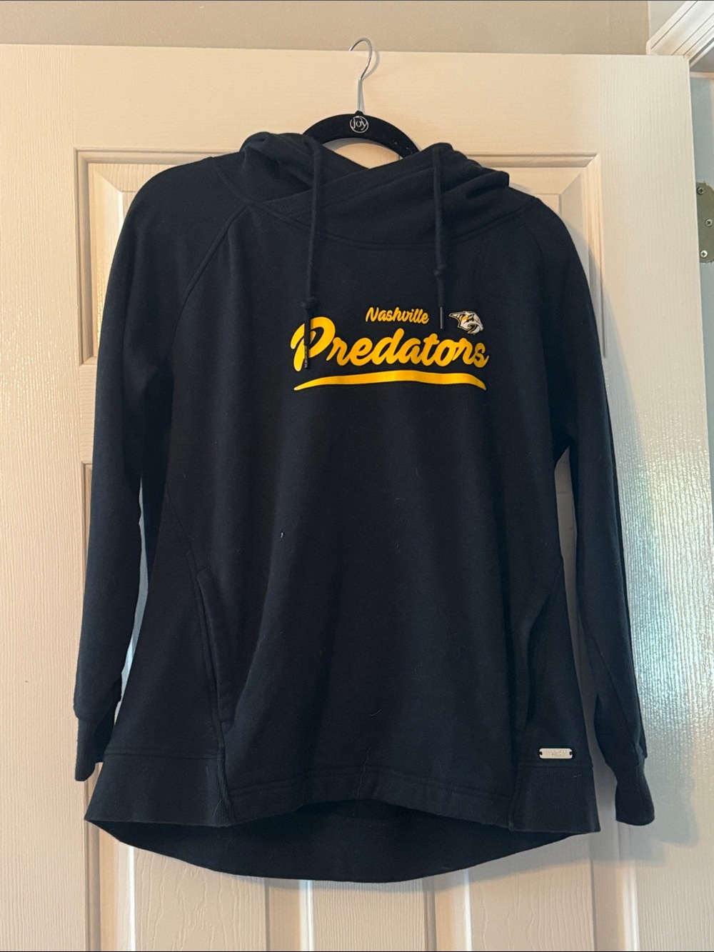 Nashville Predators Women's Black Hoodie Sweatshirt